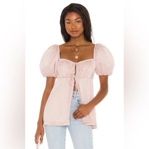 LPA Bansi Top in Blush Pink, Size S
